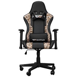 Cadeira Gamer DarkFlash RC400 - Army Verde