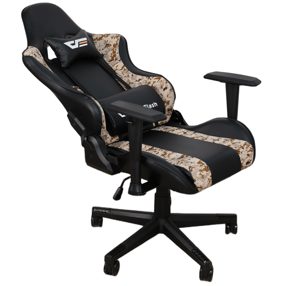 Cadeira Gamer DarkFlash RC400 - Army Verde