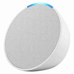 Caixa de Som Amazon Echo Pop Alexa / Bluetooth - Branco