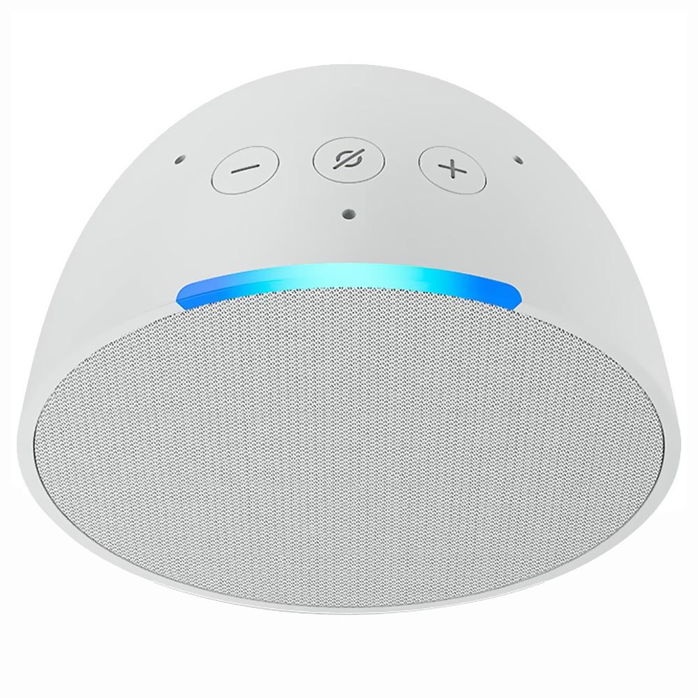 Caixa de Som Amazon Echo Pop Alexa / Bluetooth - Branco