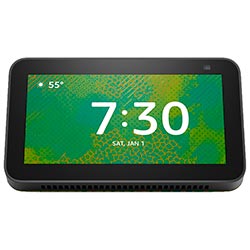 Caixa de Som Amazon Echo Show 5 Kids 2 Geração com Tela 5.5" / Alexa / Bluetooth - Chameleon