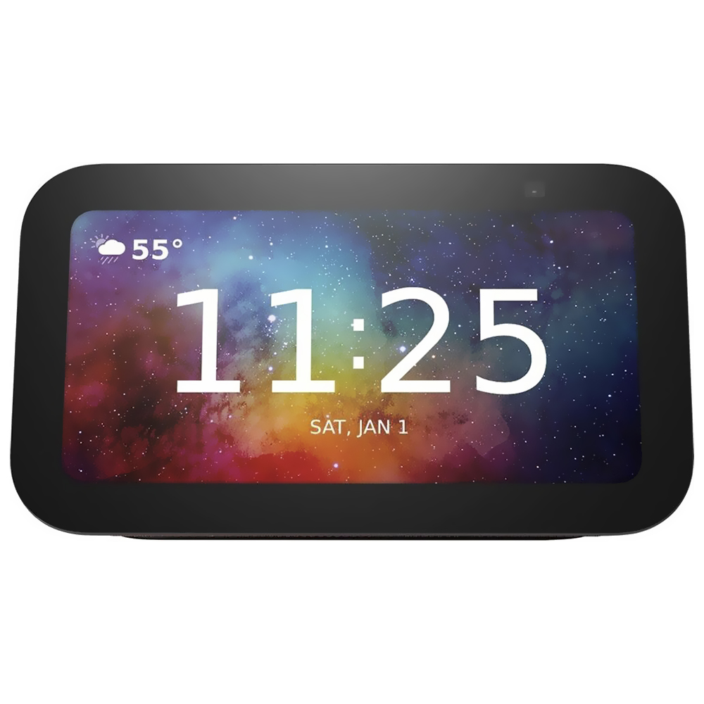 Caixa de Som Amazon Echo Show 5 Kids 3ª Geração com Tela 5.5" / Alexa / Bluetooth - Galaxy