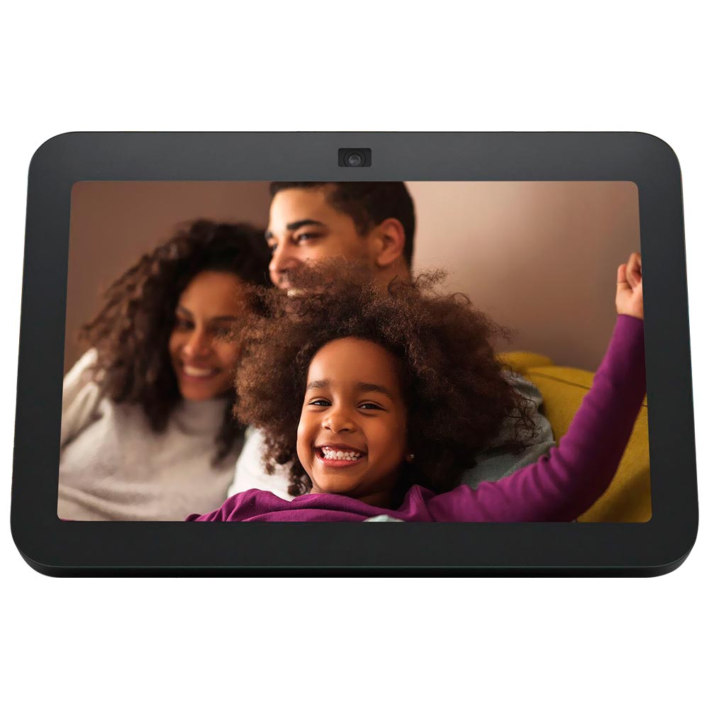 Caixa de Som Amazon Echo Show 8 3ª Geração com Tela 8" / Alexa / Bluetooth - Preto