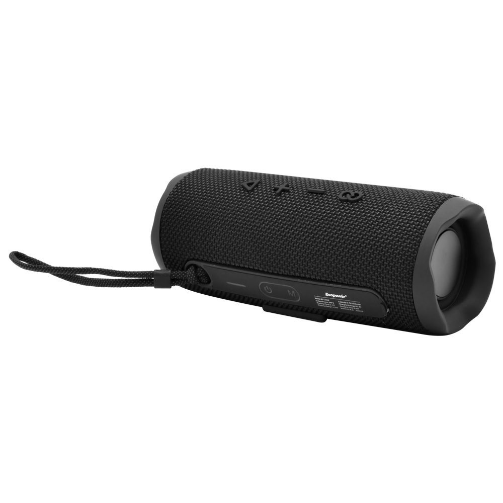Caixa de Som Ecopower EP-2338 Bluetooth / USB / FM / TF - Preto