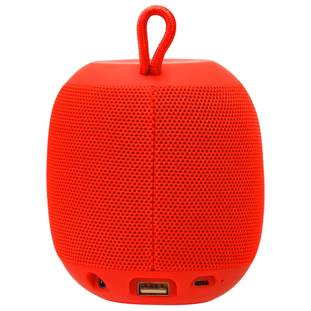 Caixa de Som Ecopower EP-2360 Bluetooth / USB / TF / FM - Vermelho