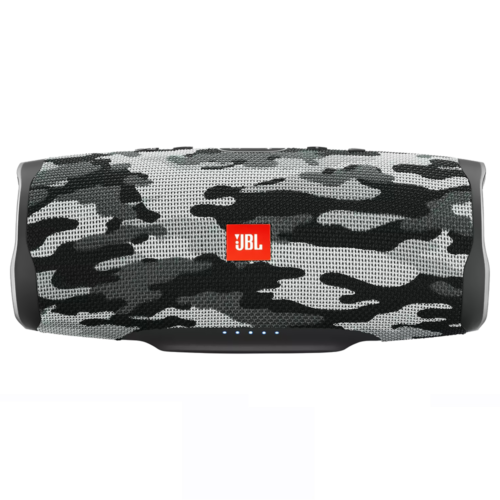 Caixa de Som JBL Charge 4 Bluetooth - Camuflado Squad Preto / Branco