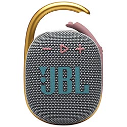 Caixa de Som JBL Clip 4 Bluetooth - Cinza
