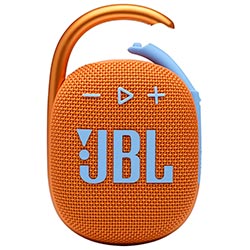 Caixa de Som JBL Clip 4 Bluetooth - Laranja