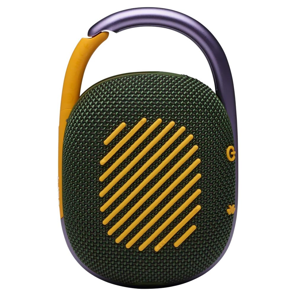 Caixa de Som JBL Clip 4 Bluetooth - Verde / Roxo