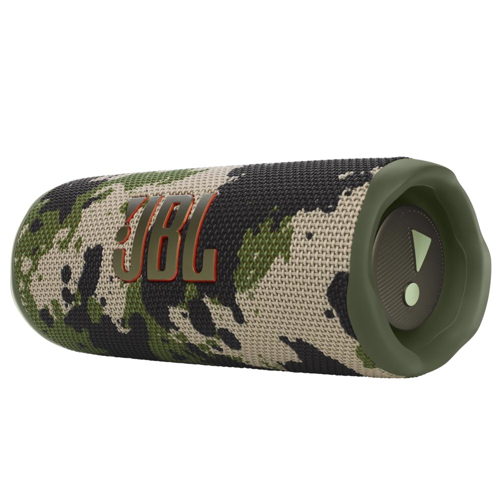 Caixa de Som JBL Flip 6 Bluetooth - Camuflado Squad