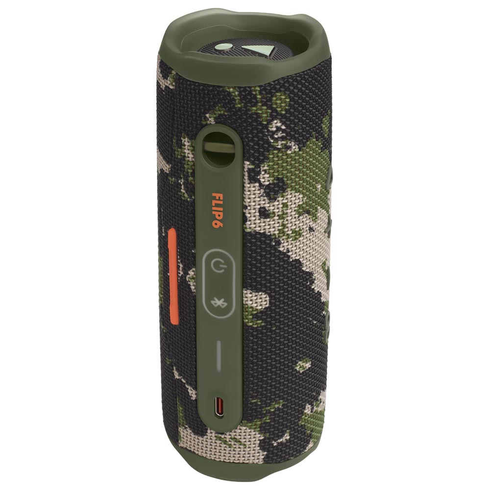 Caixa de Som JBL Flip 6 Bluetooth - Camuflado Squad