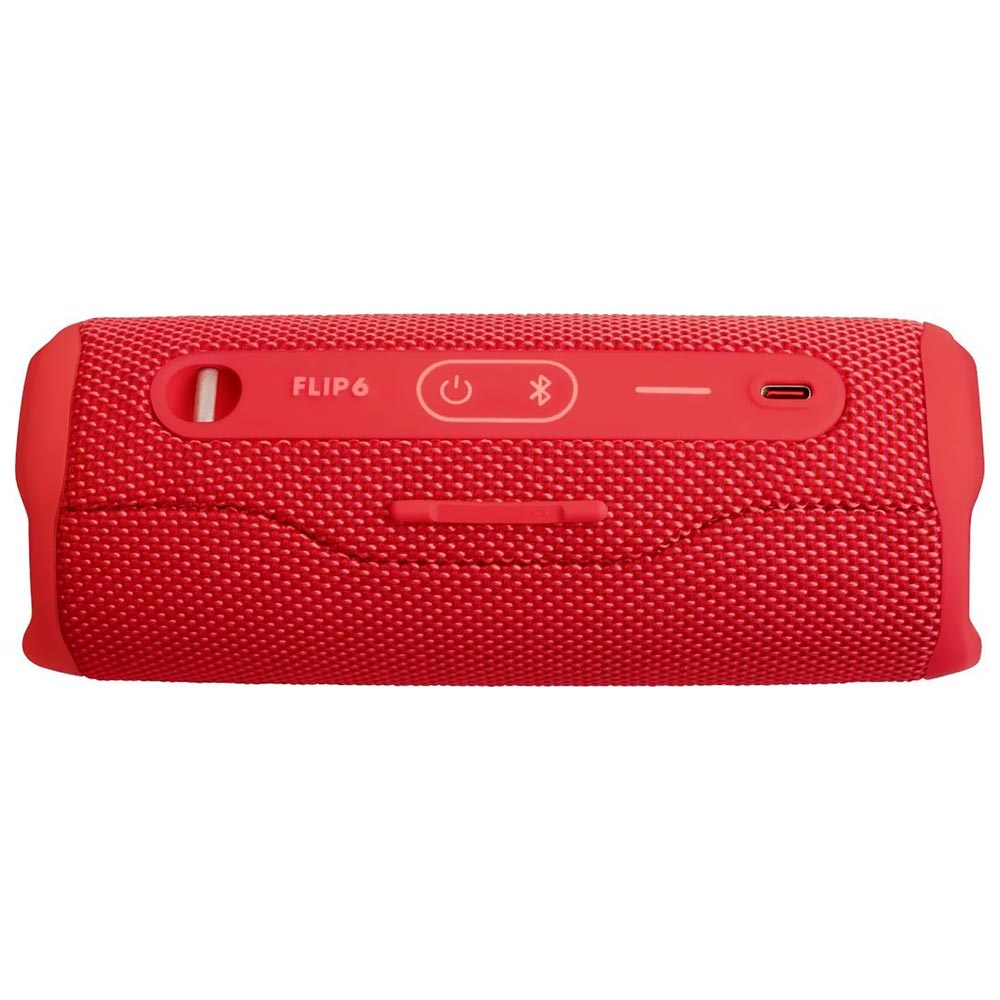 Caixa de Som JBL Flip 6 Bluetooth - Vermelho