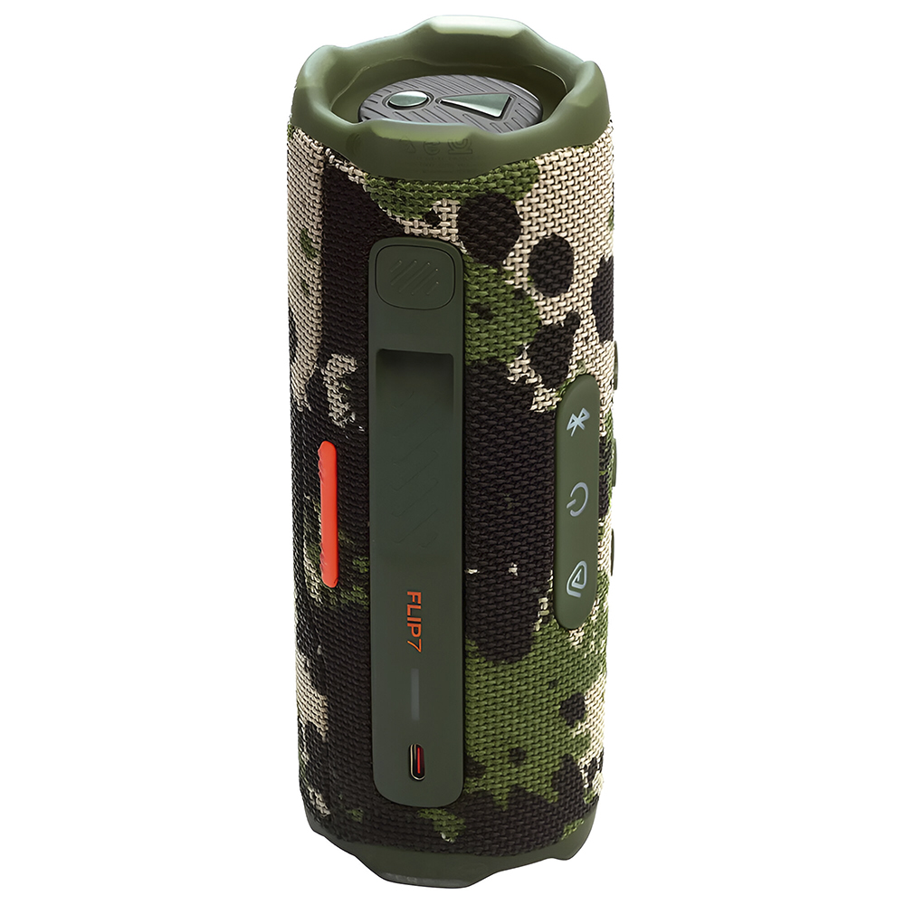 Caixa de Som JBL Flip 7 Bluetooth - Camuflado Squad