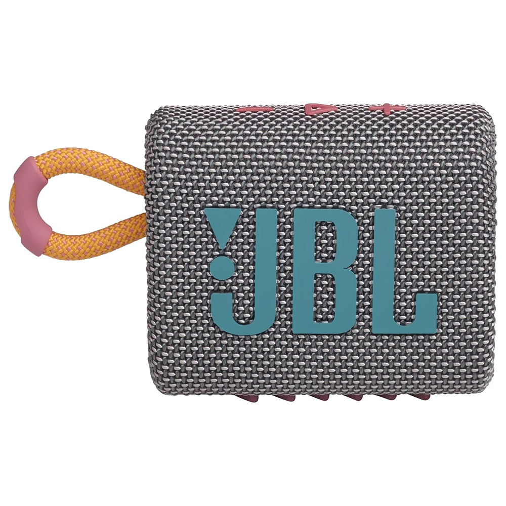 Caixa de Som JBL Go 3 Bluetooth - Cinza
