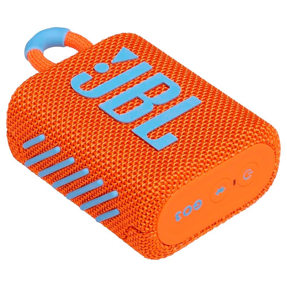 Caixa de Som JBL Go 3 Bluetooth - Laranja