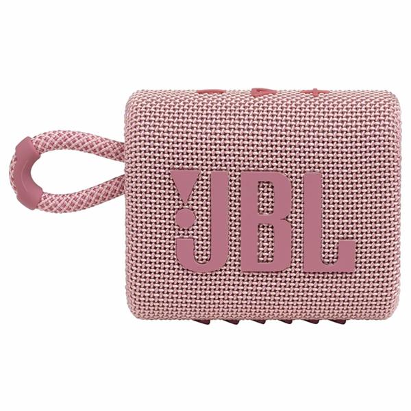 Caixa de Som JBL Go 3 Bluetooth - Rosa