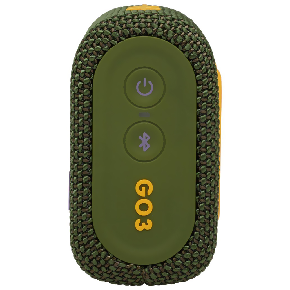 Caixa de Som JBL Go 3 Bluetooth - Verde / Roxo