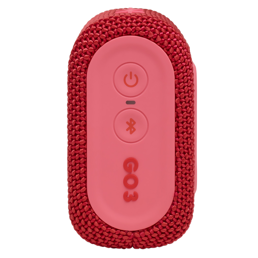 Caixa de Som JBL Go 3 Bluetooth - Vermelho