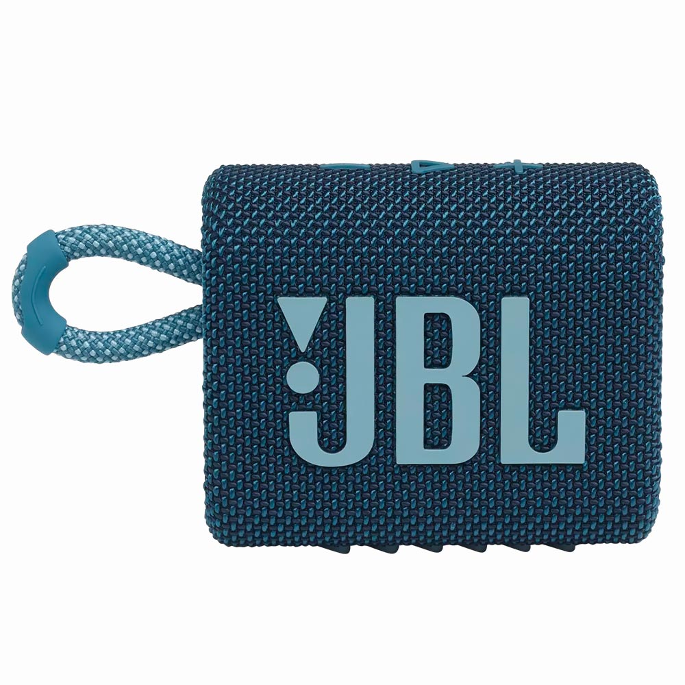 Caixa de Som JBL Go 3 Eco Bluetooth - Azul