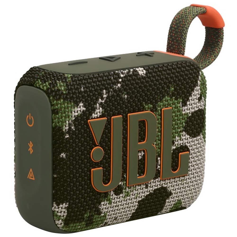 Caixa de Som JBL Go 4 Bluetooth - Camuflado