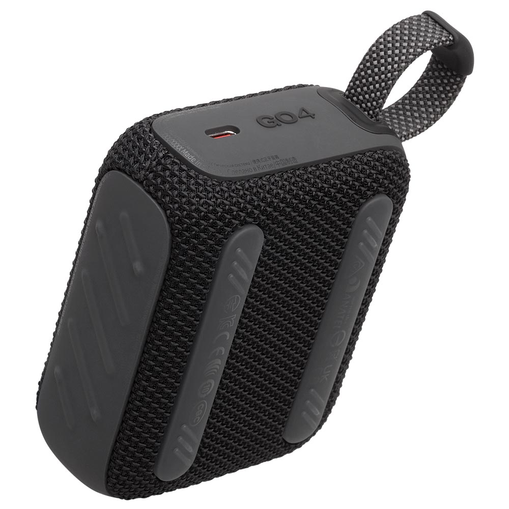 Caixa de Som JBL Go 4 Bluetooth - Preto