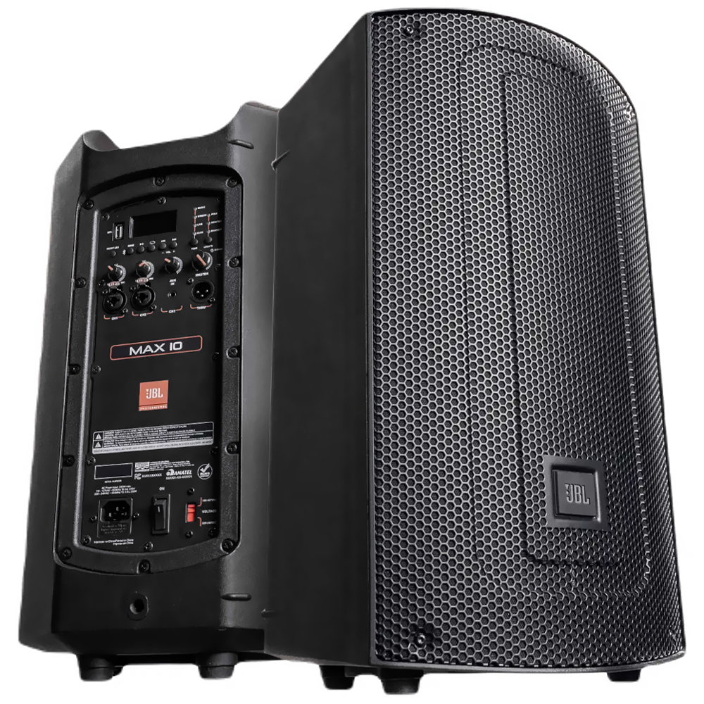 Caixa de Som JBL Max 10 127DB SPL Bluetooth / Bivolt - Preto