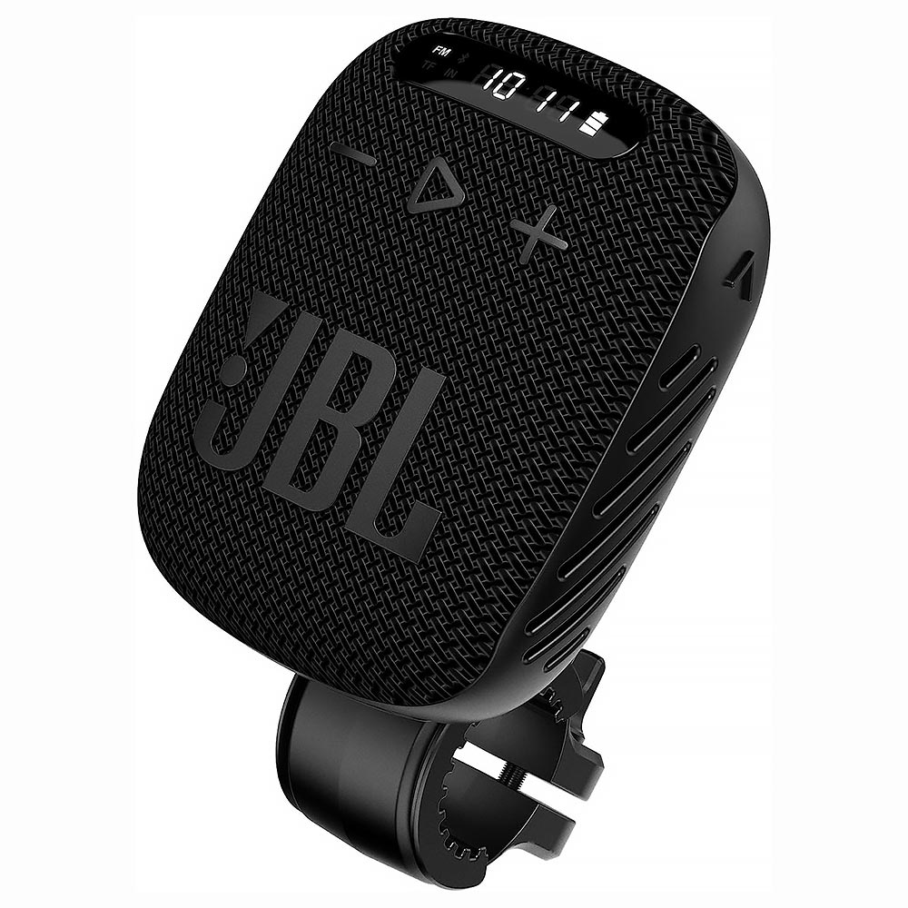Caixa de Som JBL Wind 3 Bike Bluetooth / TF / IP67 - Preto