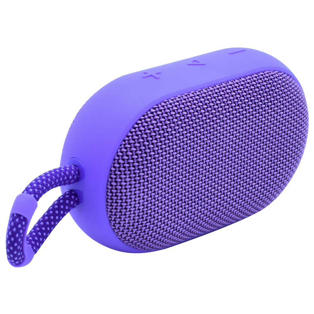 Caixa de Som Klip Groovesplash Waterproof KBS-030PR Bluetooth - Roxo