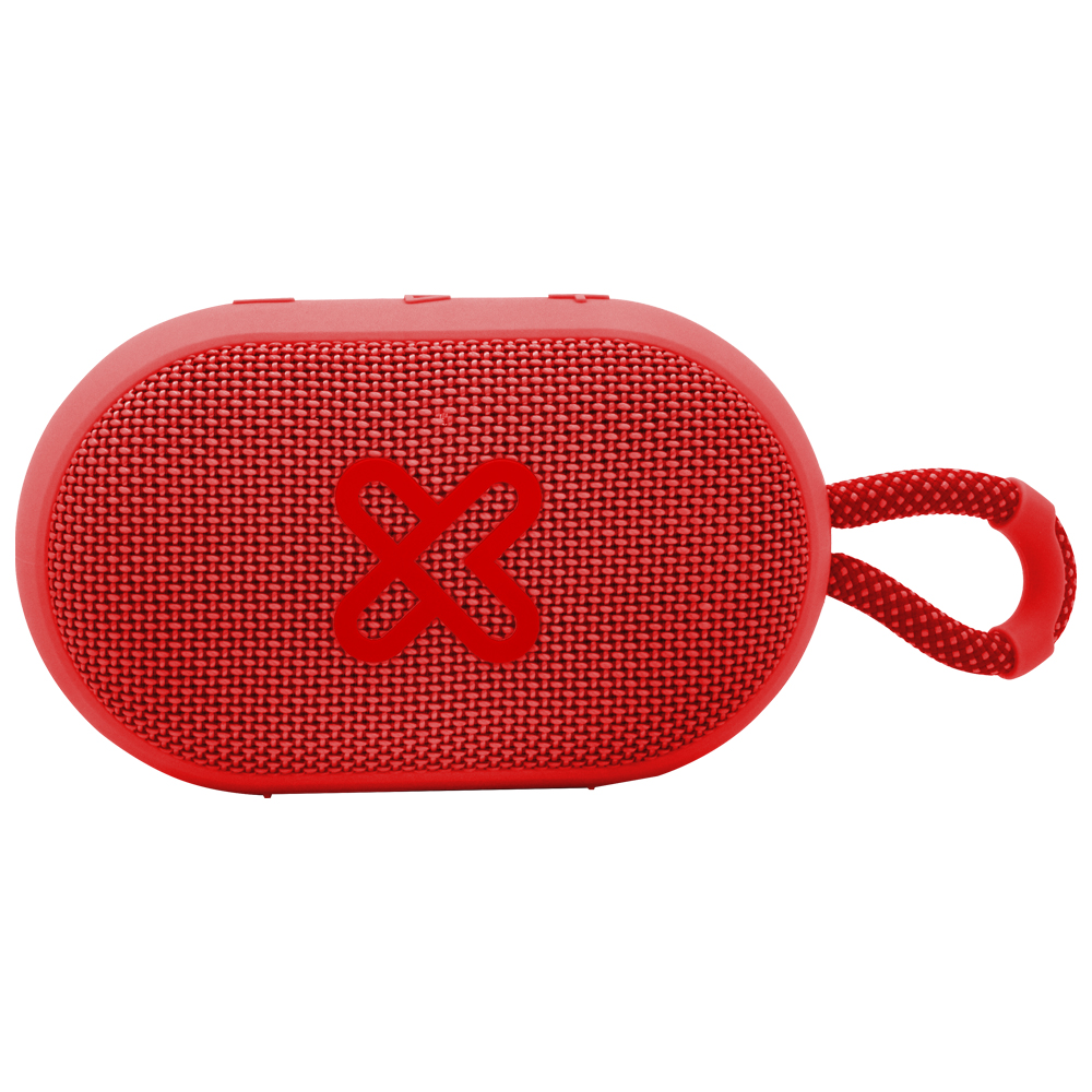 Caixa de Som Klip Groovesplash Waterproof KBS-030RD Bluetooth - Vermelho