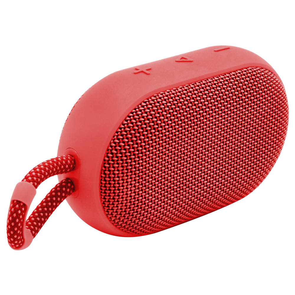 Caixa de Som Klip Groovesplash Waterproof KBS-030RD Bluetooth - Vermelho