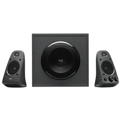 Caixa de Som Logitech Z625 THX 400W / 110V - Preto (980-001258)