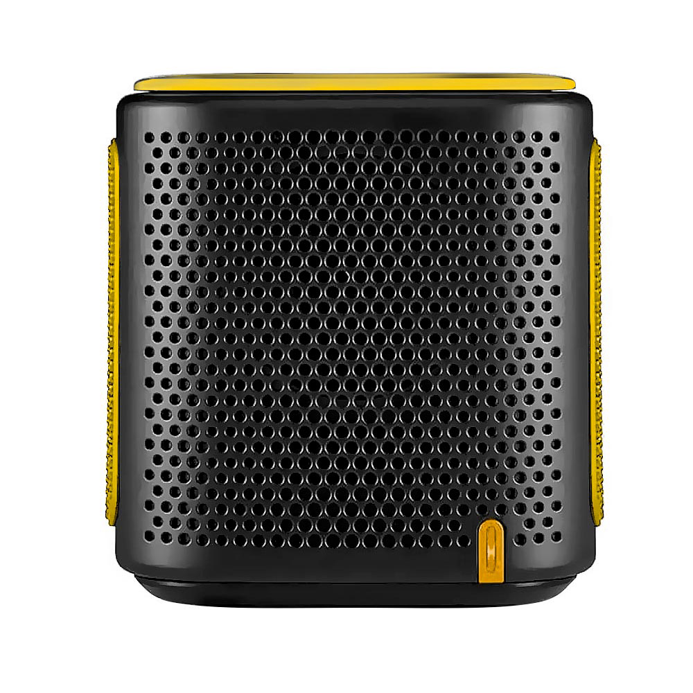 Caixa de Som Pulse SP238 Bluetooth / Micro SD - Preto / Amarelo