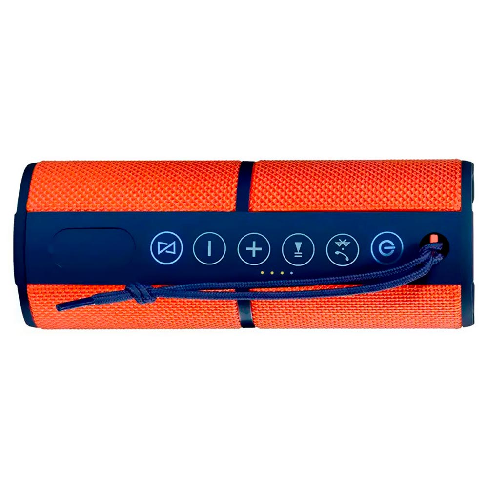 Caixa de Som Pulse SP246 Waterproof Bluetooth / Micro SD / FM - Azul / Laranja
