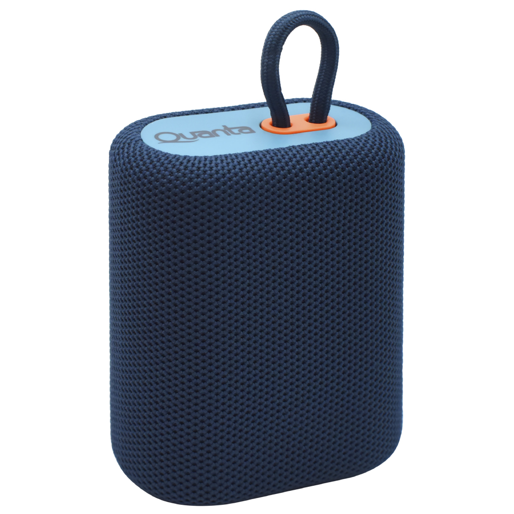 Caixa de Som Quanta QTSPB64 Bluetooth / TF / TWS - Azul