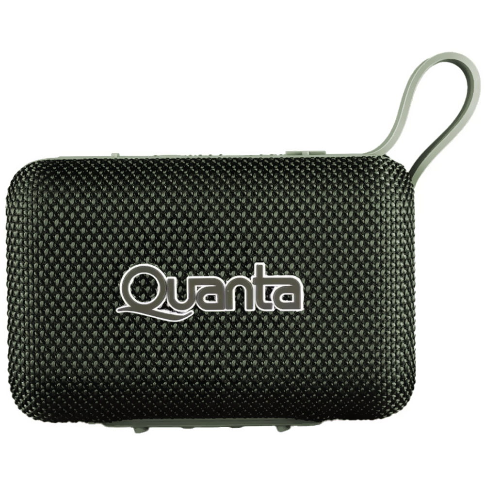 Caixa de Som Quanta QTSPS80 Mini Bluetooth / TWS / Micro SD - Verde