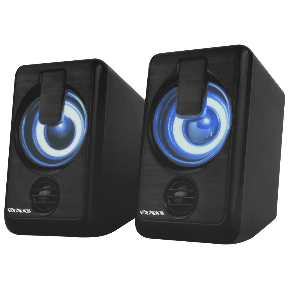 Caixa de Som Satellite AS-2301 USB - Preto