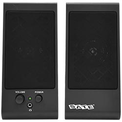 Caixa de Som Satellite AS-677U USB - Preto