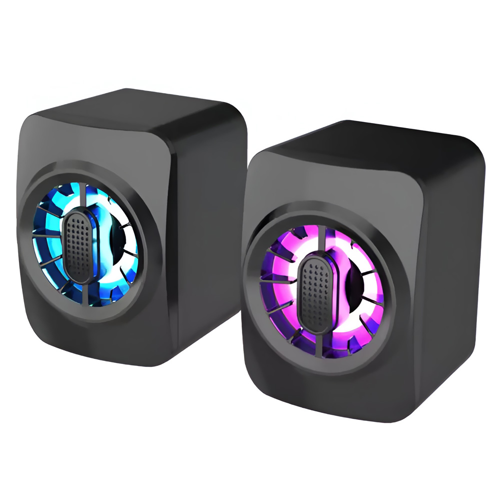 Caixa de Som Satellite AS-691U Gaming RGB / USB - Preto