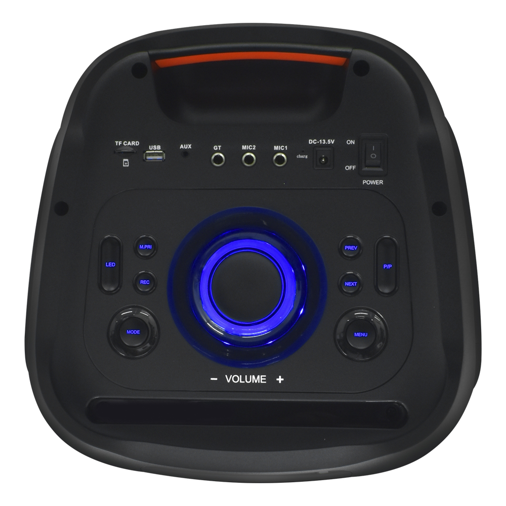 Caixa de Som Satellite AS-L720 RGB / Bluetooth / USB / TF / Aux / Bivolt - Preto
