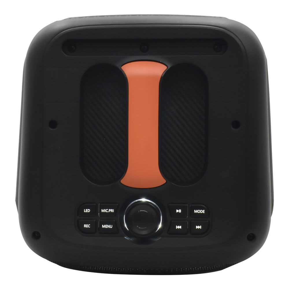 Caixa de Som Satellite AS-L802K RGB / Bluetooth / USB / TF / Aux / Bivolt - Preto