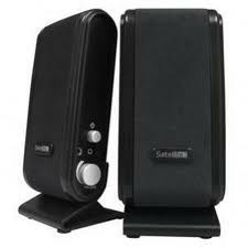 Caixa de Som/Speaker Satellite S-001 USB - Preto