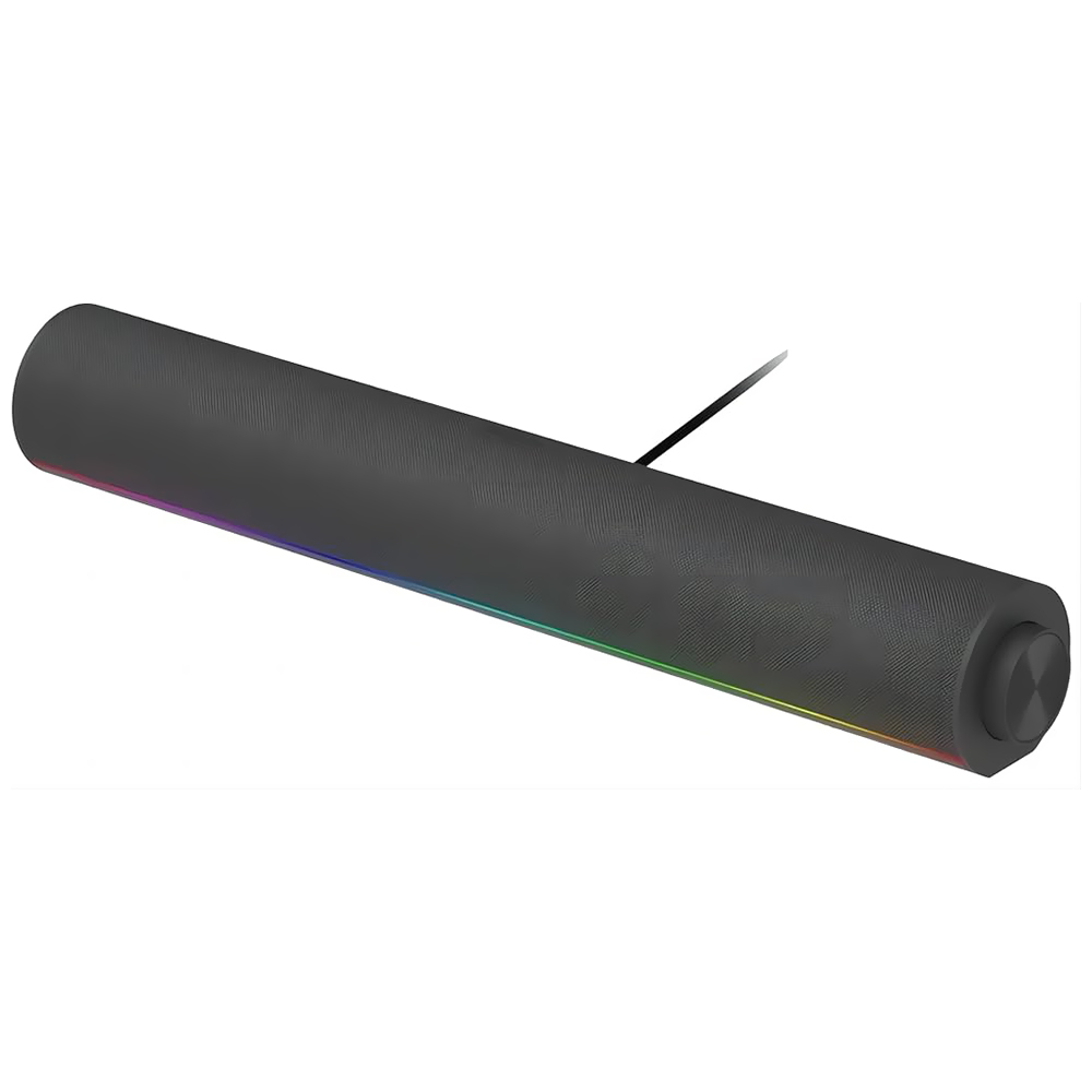 Caixa de Som Xiaomi Mi Desktop ASB02G Bluetooth / RGB - Dark Cinza