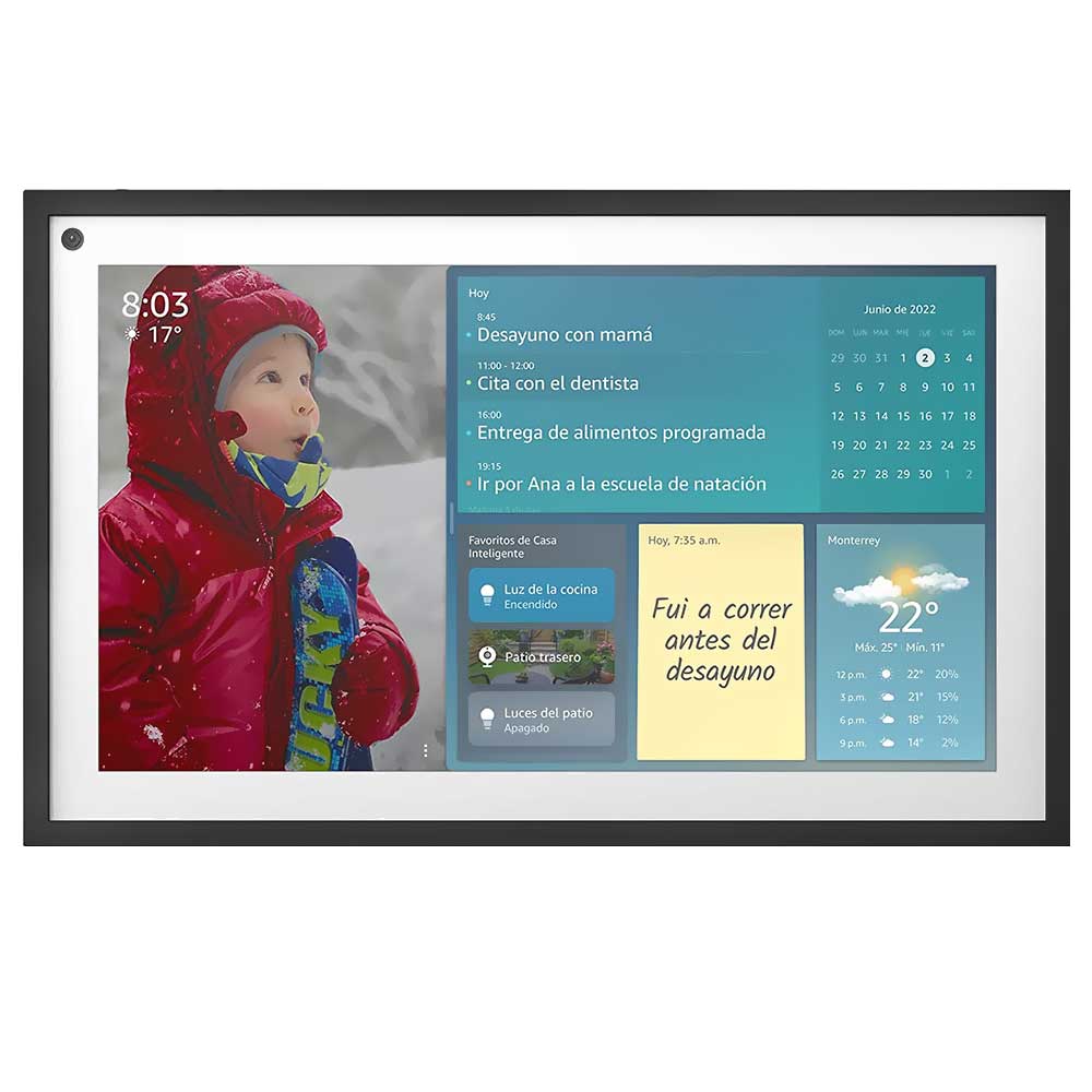 Tela Inteligente Amazon Echo Show 15 15.6" Full HD /  Alexa / Bluetooth / Wifi - Preto