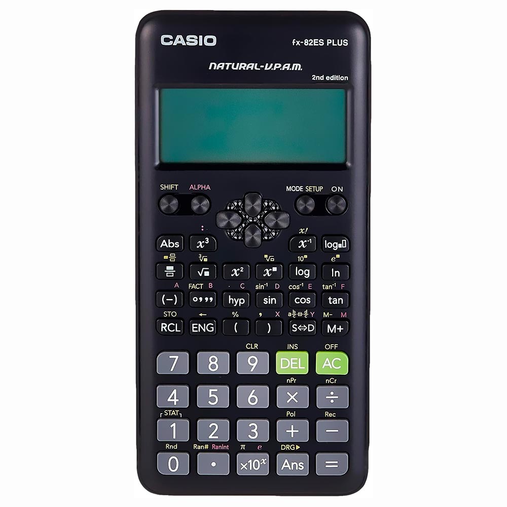 Calculadora científica Casio FX-82ES Plus 2ND Edition - Preto