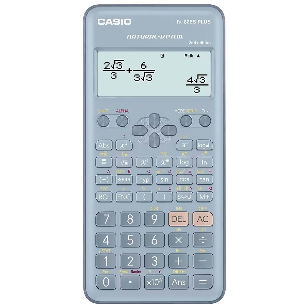 Calculadora Científica Casio FX-82ES PLUS-BU 2ND Edition - Azul