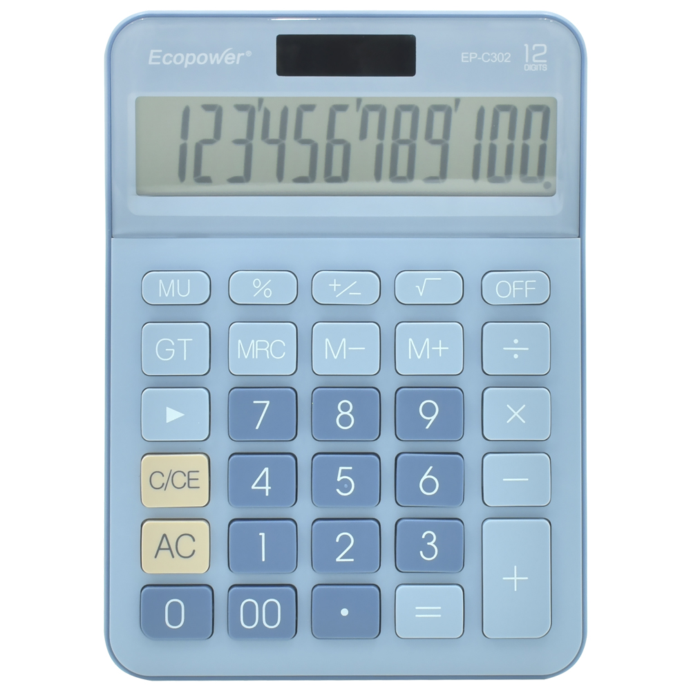 Calculadora EP-C302 12 Digitos - Azul