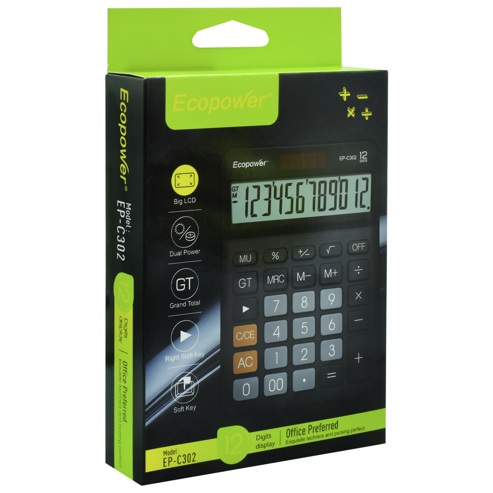 Calculadora EP-C302 12 Digitos - Branco