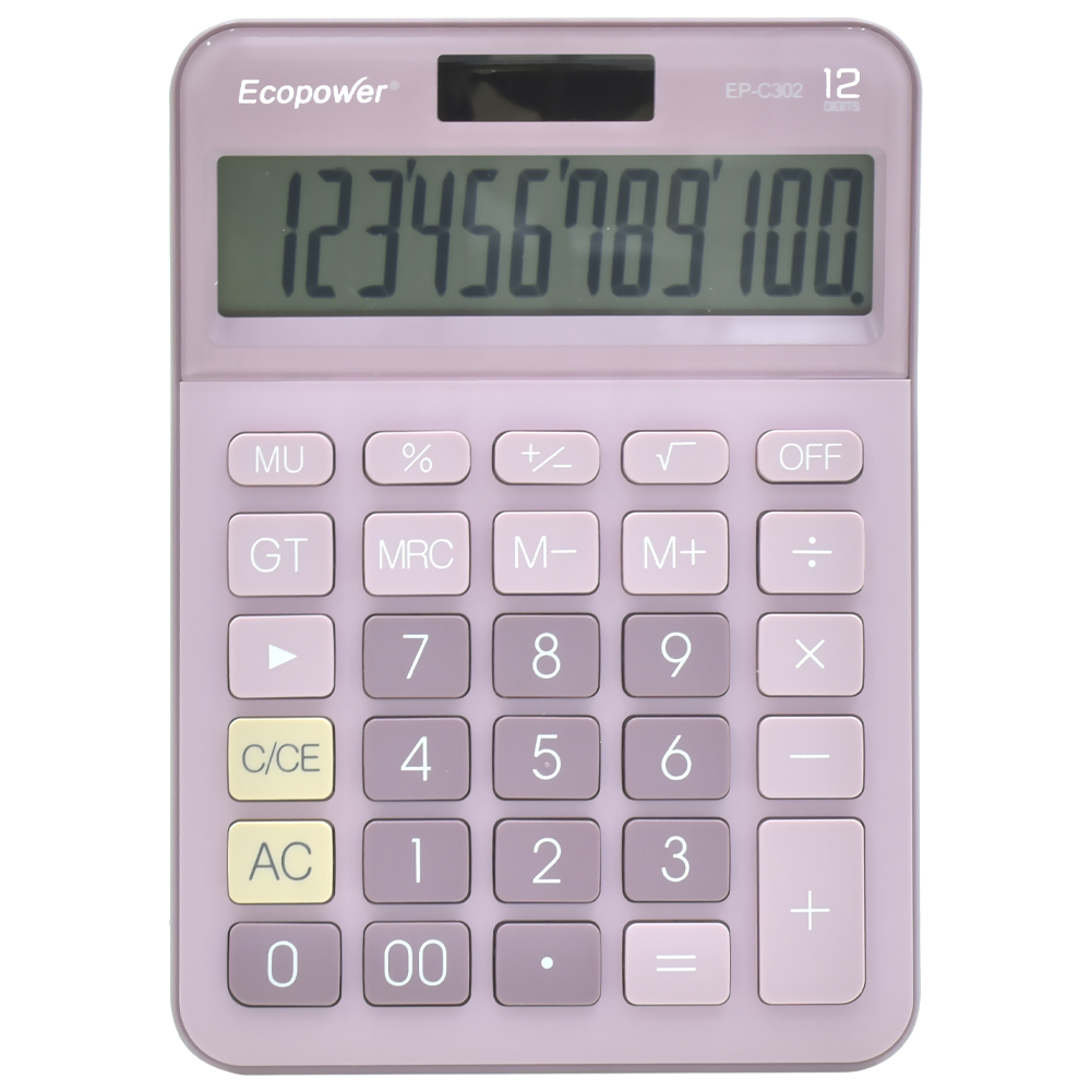 Calculadora EP-C302 12 Digitos - Rosa