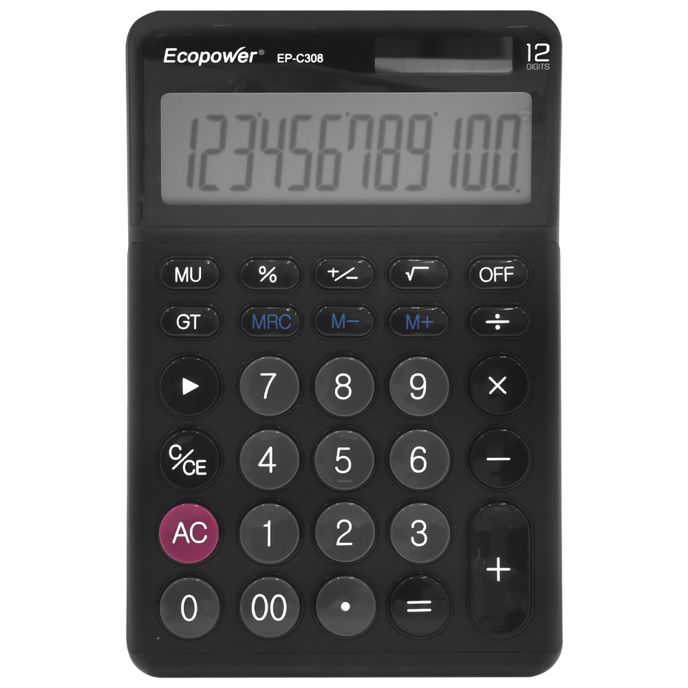 Calculadora EP-C308 12 Digitos - Preto