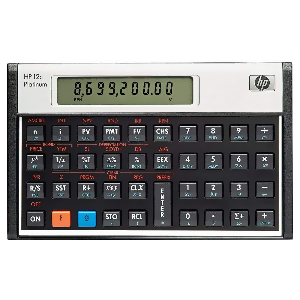 Calculadora Financeira HP 12C Platinum Português / Espanhol